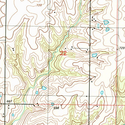 United States Geological Survey Mendon, IL (1995, 24000-Scale) digital map