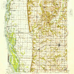 United States Geological Survey Mendon, IL-MO (1948, 62500-Scale) digital map