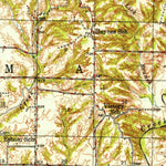 United States Geological Survey Mendon, IL-MO (1948, 62500-Scale) digital map