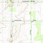 United States Geological Survey Mendon, MI (1982, 24000-Scale) digital map