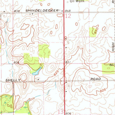 United States Geological Survey Mendon, OH (1960, 24000-Scale) digital map