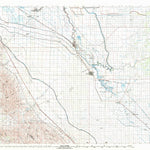 United States Geological Survey Mendota, CA (1982, 100000-Scale) digital map
