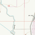 United States Geological Survey Mendota Dam, CA (1956, 24000-Scale) digital map