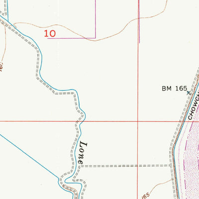 United States Geological Survey Mendota Dam, CA (1956, 24000-Scale) digital map