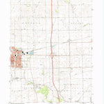 United States Geological Survey Mendota East, IL (1993, 24000-Scale) digital map