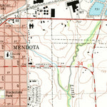 United States Geological Survey Mendota East, IL (1993, 24000-Scale) digital map