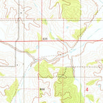 United States Geological Survey Mendota, MO-IA (1979, 24000-Scale) digital map