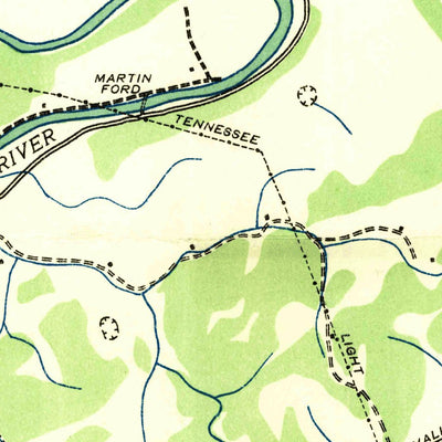 United States Geological Survey Mendota, VA (1935, 24000-Scale) digital map