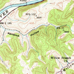 United States Geological Survey Mendota, VA (1938, 24000-Scale) digital map