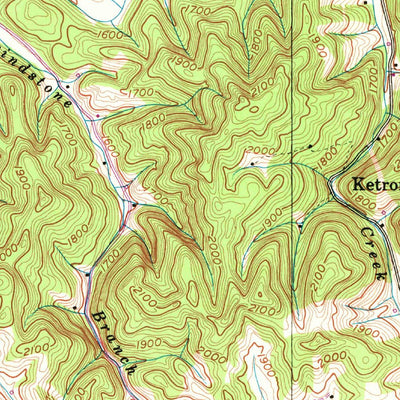United States Geological Survey Mendota, VA (1938, 24000-Scale) digital map