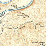 United States Geological Survey Mendota, VA (1939, 24000-Scale) digital map