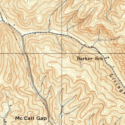 United States Geological Survey Mendota, VA (1939, 24000-Scale) digital map