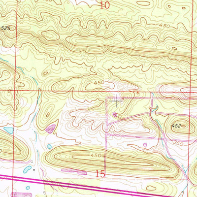 United States Geological Survey Menifee, AR (1961, 24000-Scale) digital map