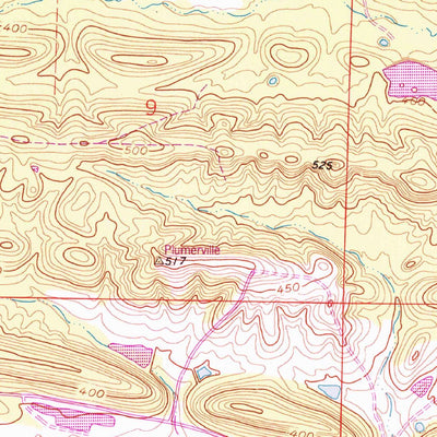 United States Geological Survey Menifee, AR (1991, 24000-Scale) digital map