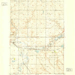 United States Geological Survey Menoken SW, ND (1951, 24000-Scale) digital map