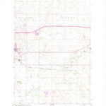 United States Geological Survey Menoken SW, ND (1962, 24000-Scale) digital map