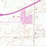 United States Geological Survey Menoken SW, ND (1962, 24000-Scale) digital map