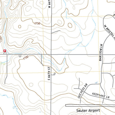 United States Geological Survey Menoken SW, ND (2020, 24000-Scale) digital map