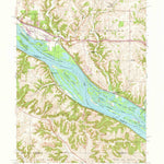 United States Geological Survey Menominee, IL-IA (1955, 24000-Scale) digital map