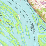 United States Geological Survey Menominee, IL-IA (1955, 24000-Scale) digital map