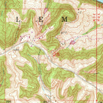 United States Geological Survey Menominee, IL-IA (1955, 24000-Scale) digital map