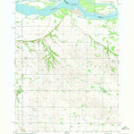 United States Geological Survey Menominee, NE-SD (1968, 24000-Scale) digital map