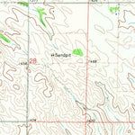 United States Geological Survey Menominee, NE-SD (1968, 24000-Scale) digital map