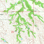 United States Geological Survey Menominee, NE-SD (1968, 24000-Scale) digital map