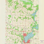United States Geological Survey Menomonie North, WI (1972, 24000-Scale) digital map