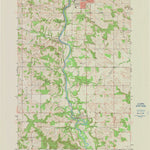 United States Geological Survey Menomonie South, WI (1972, 24000-Scale) digital map