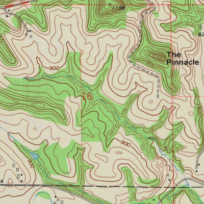 United States Geological Survey Menomonie South, WI (1972, 24000-Scale) digital map