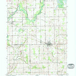 United States Geological Survey Mentone, IN (1959, 24000-Scale) digital map