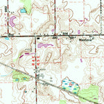United States Geological Survey Mentone, IN (1959, 24000-Scale) digital map