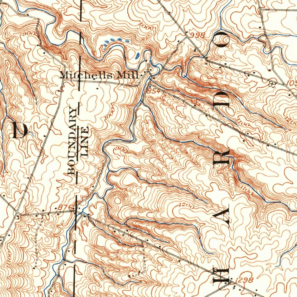 Mentor Rocks Map Mentor, OH (1905, 62500-Scale) Map by United States Geological Survey ...