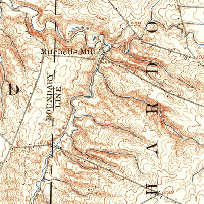 United States Geological Survey Mentor, OH (1905, 62500-Scale) digital map