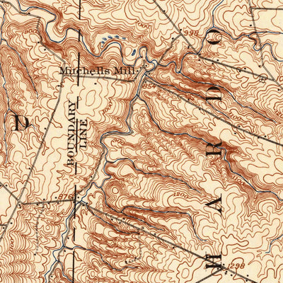 United States Geological Survey Mentor, OH (1907, 62500-Scale) digital map