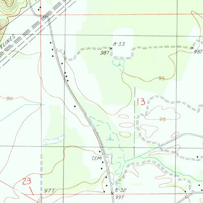 United States Geological Survey Mer Rouge, LA (1988, 24000-Scale) digital map