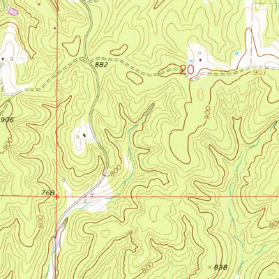 United States Geological Survey Meramec State Park, MO (1969, 24000-Scale) digital map