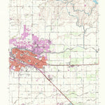 United States Geological Survey Merced, CA (1961, 24000-Scale) digital map