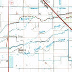 United States Geological Survey Merced, CA (1983, 100000-Scale) digital map