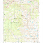 United States Geological Survey Merced Peak, CA (1990, 24000-Scale) digital map