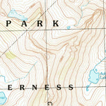 United States Geological Survey Merced Peak, CA (1990, 24000-Scale) digital map
