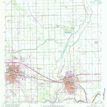 United States Geological Survey Mercedes, TX (1956, 24000-Scale) digital map
