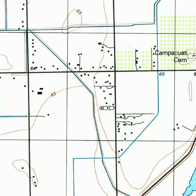 United States Geological Survey Mercedes, TX (2002, 24000-Scale) digital map
