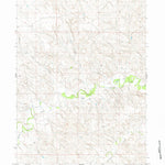 United States Geological Survey Mercer Draw, WY (1981, 24000-Scale) digital map