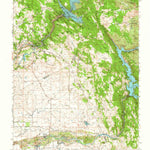 United States Geological Survey Mercer Fall, CA (1962, 62500-Scale) digital map