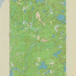 United States Geological Survey Mercer Lake, WI (1971, 24000-Scale) digital map