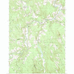 United States Geological Survey Mercer, ME (1982, 24000-Scale) digital map