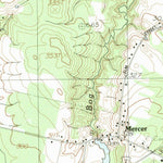 United States Geological Survey Mercer, ME (1982, 24000-Scale) digital map