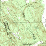 United States Geological Survey Mercer, ME (1982, 24000-Scale) digital map
